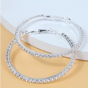 2 inch Bling Hoops